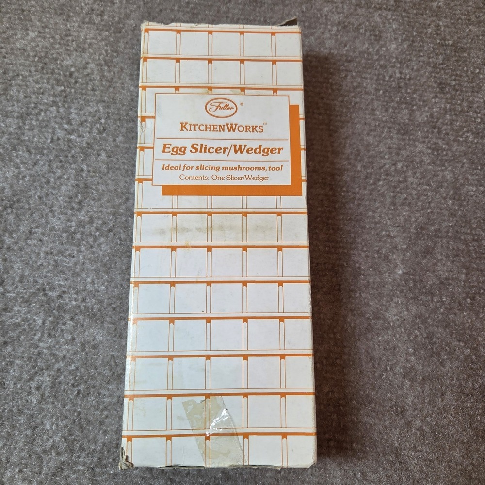 Vtg Fuller KitchenWorks Egg Slicer & Wedger w/Original Box  Dishwasher Safe